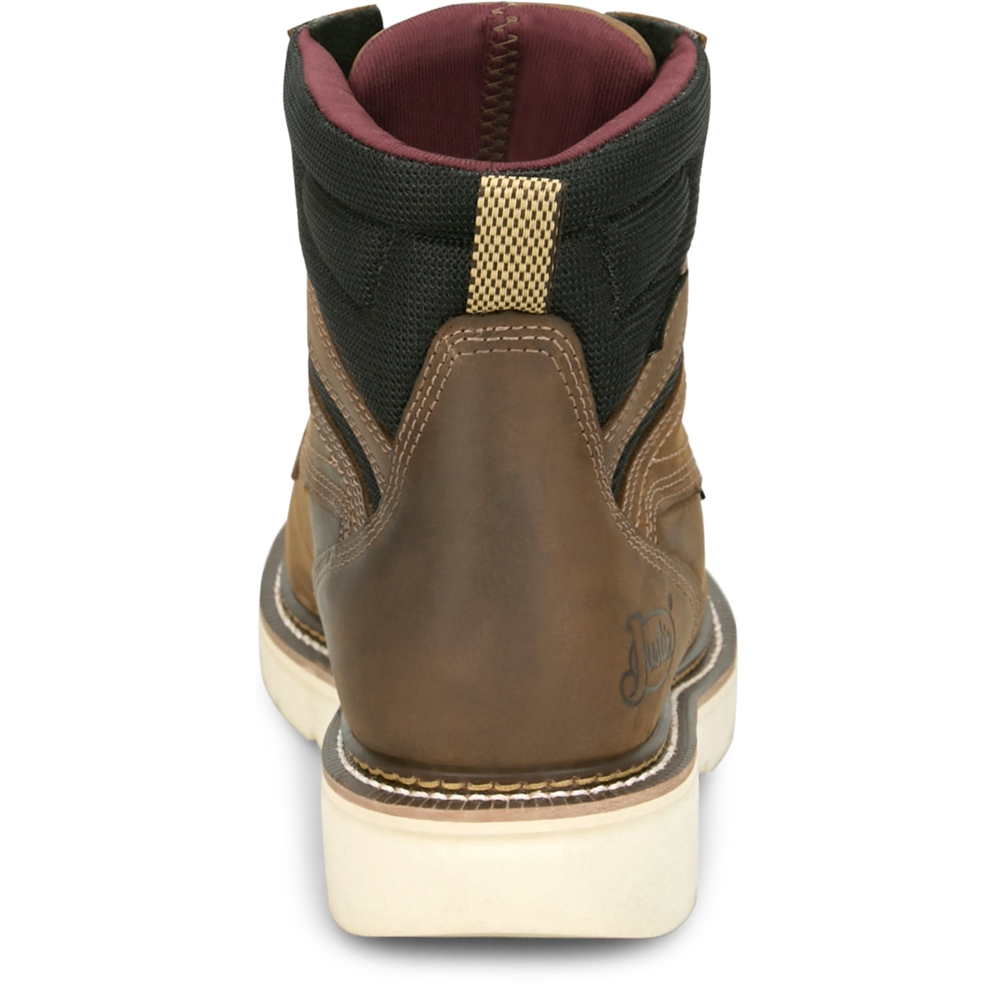 Justin Mens Bristol 6" Waterproof Steel Toe Boots