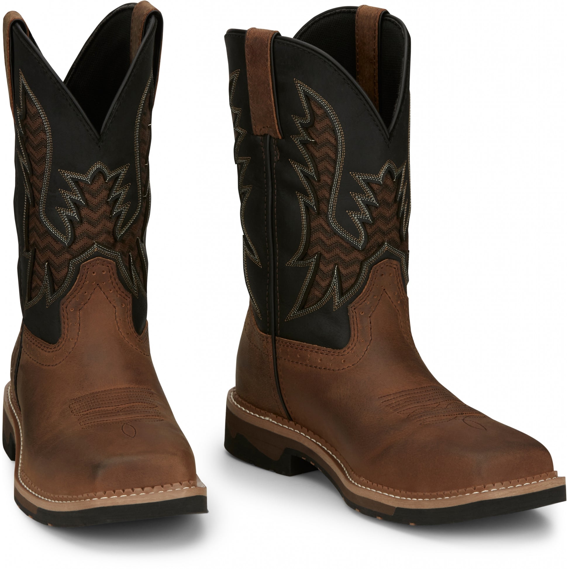 Justin Mens Bolt 11" Work Boots