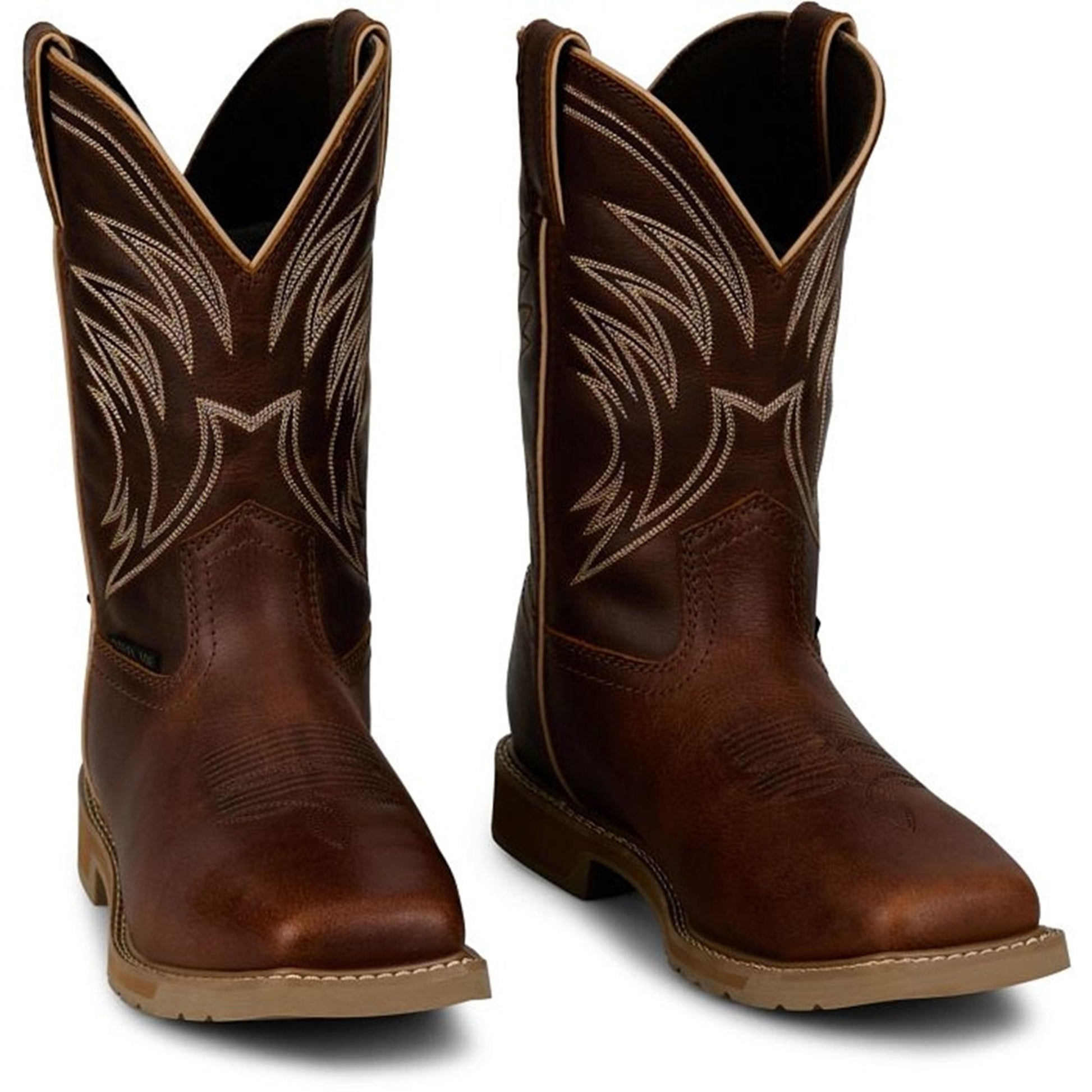 Justin Mens Daywork 11" Steel Toe Waterproof Boots