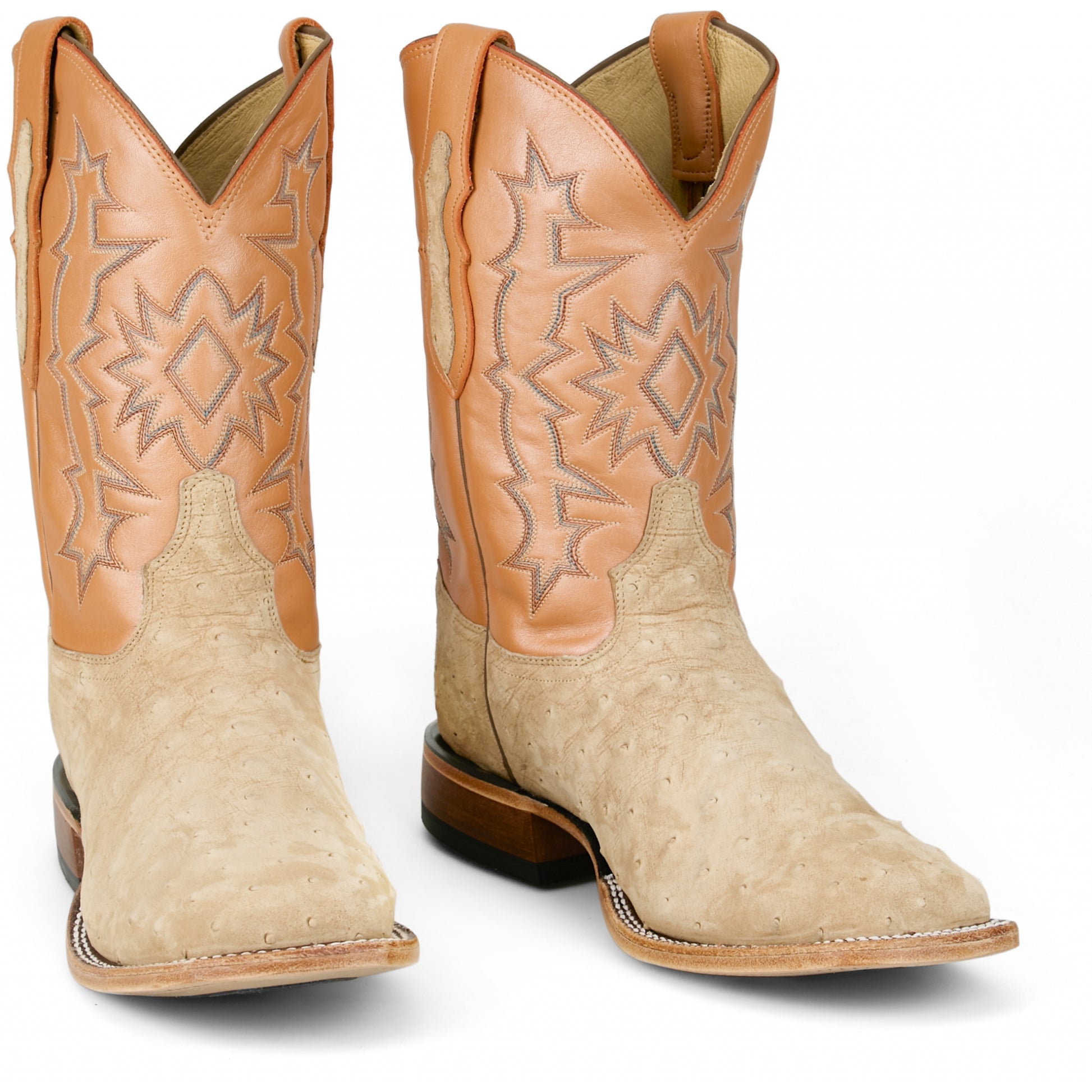Tony Lama Mens Carlos 11" Full Quill Ostrich Boots