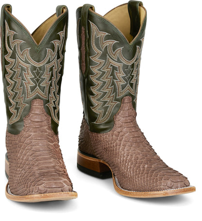 Tony Lama Mens Mario 11" Python Boots