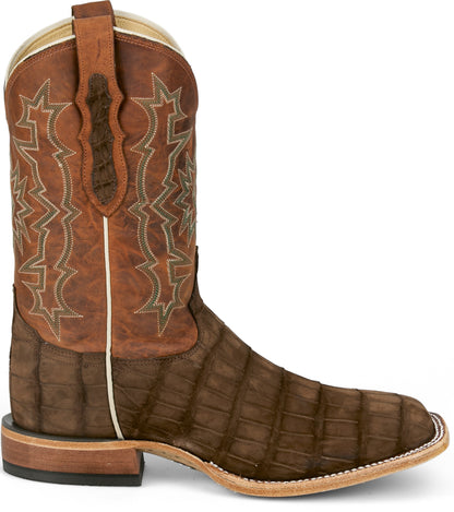 Tony Lama Mens Miguel 11" Alligator Boots