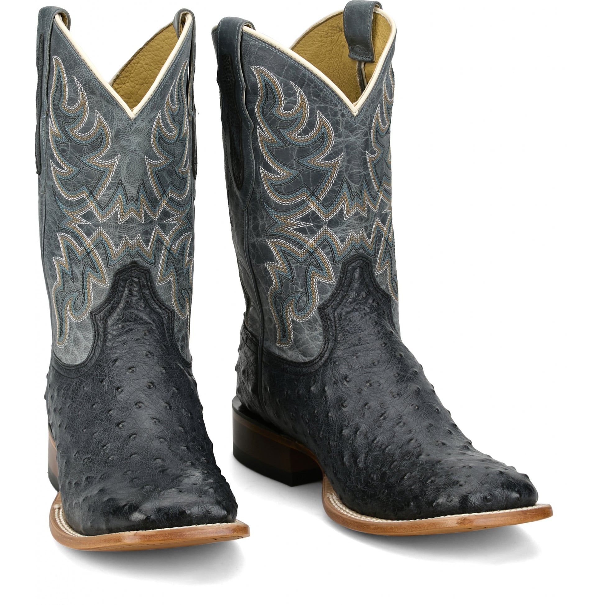 Tony Lama Mens Blaine 11" Ostrich Boots