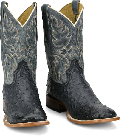 Tony Lama Mens Blaine 11" Ostrich Boots