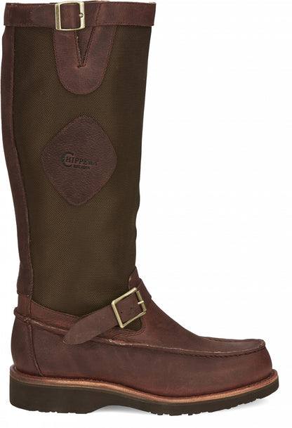 Chippewa Mens Cutter 17" Back Zip Snake Boots