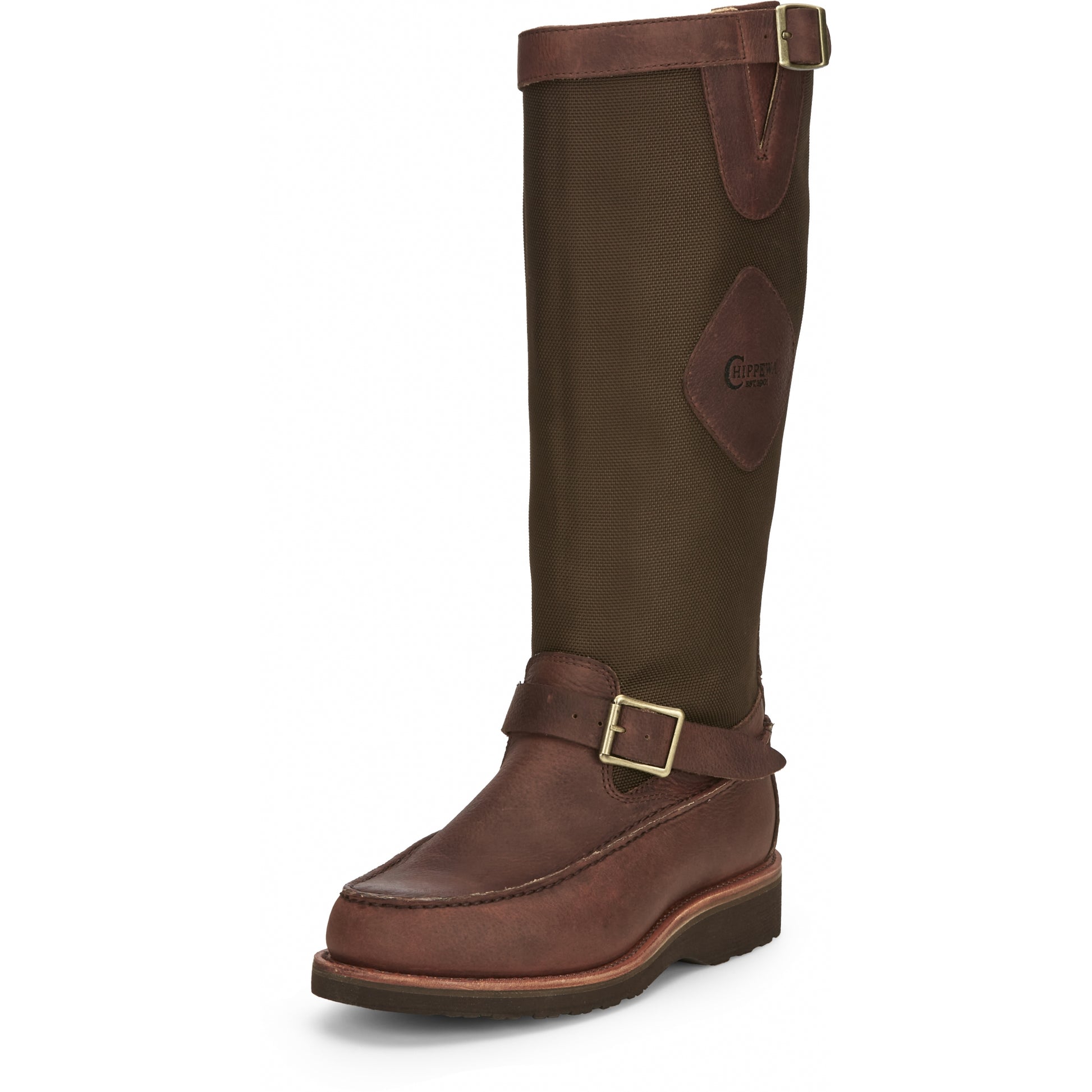 Chippewa Mens Cutter 17" Back Zip Snake Boots