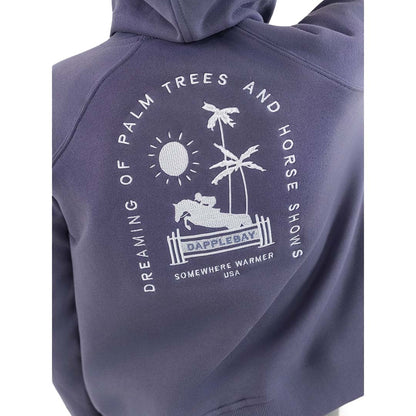 Dapplebay Kids Palm Trees & Horse Shows Hoodie