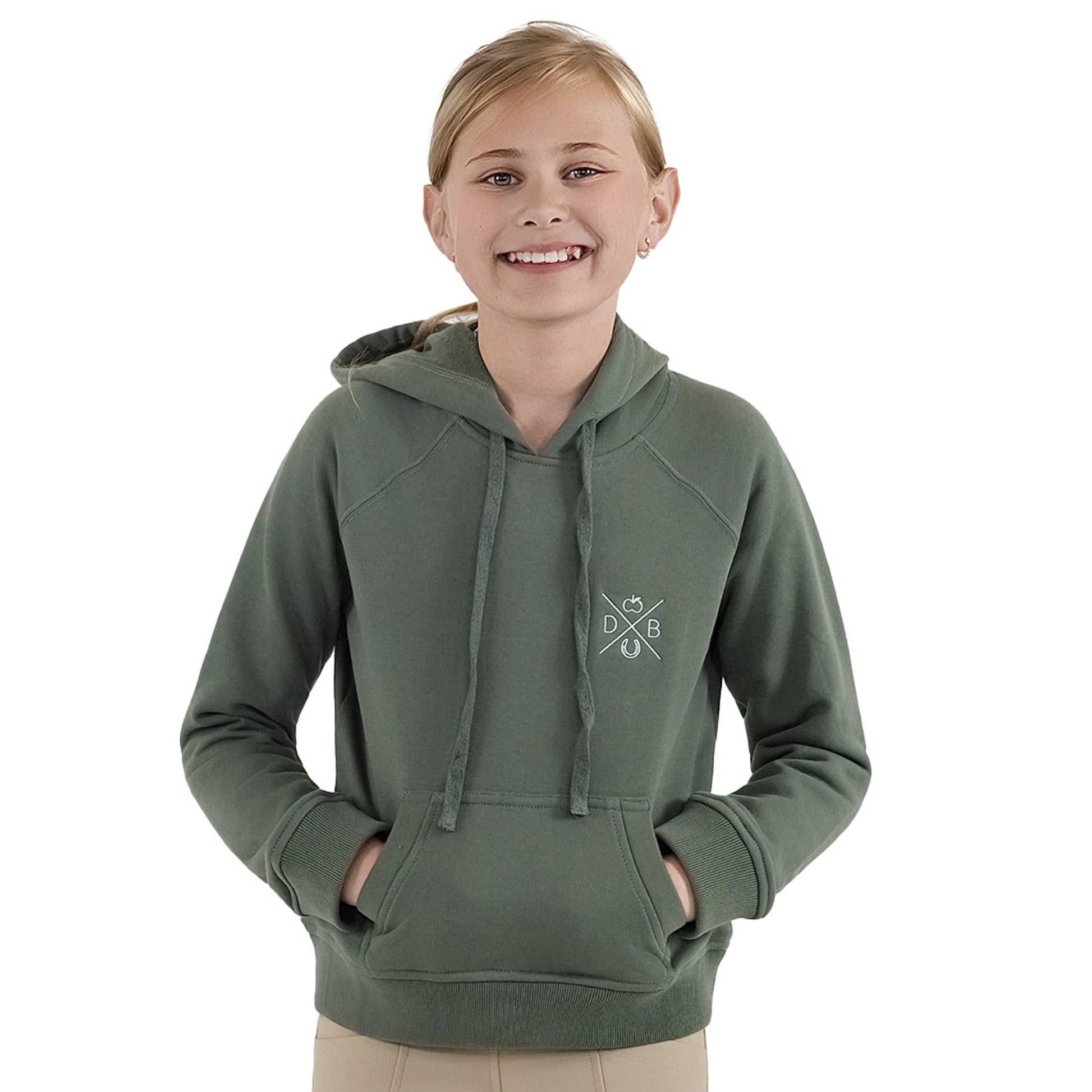 Dapplebay Kids Palm Trees & Horse Shows Hoodie