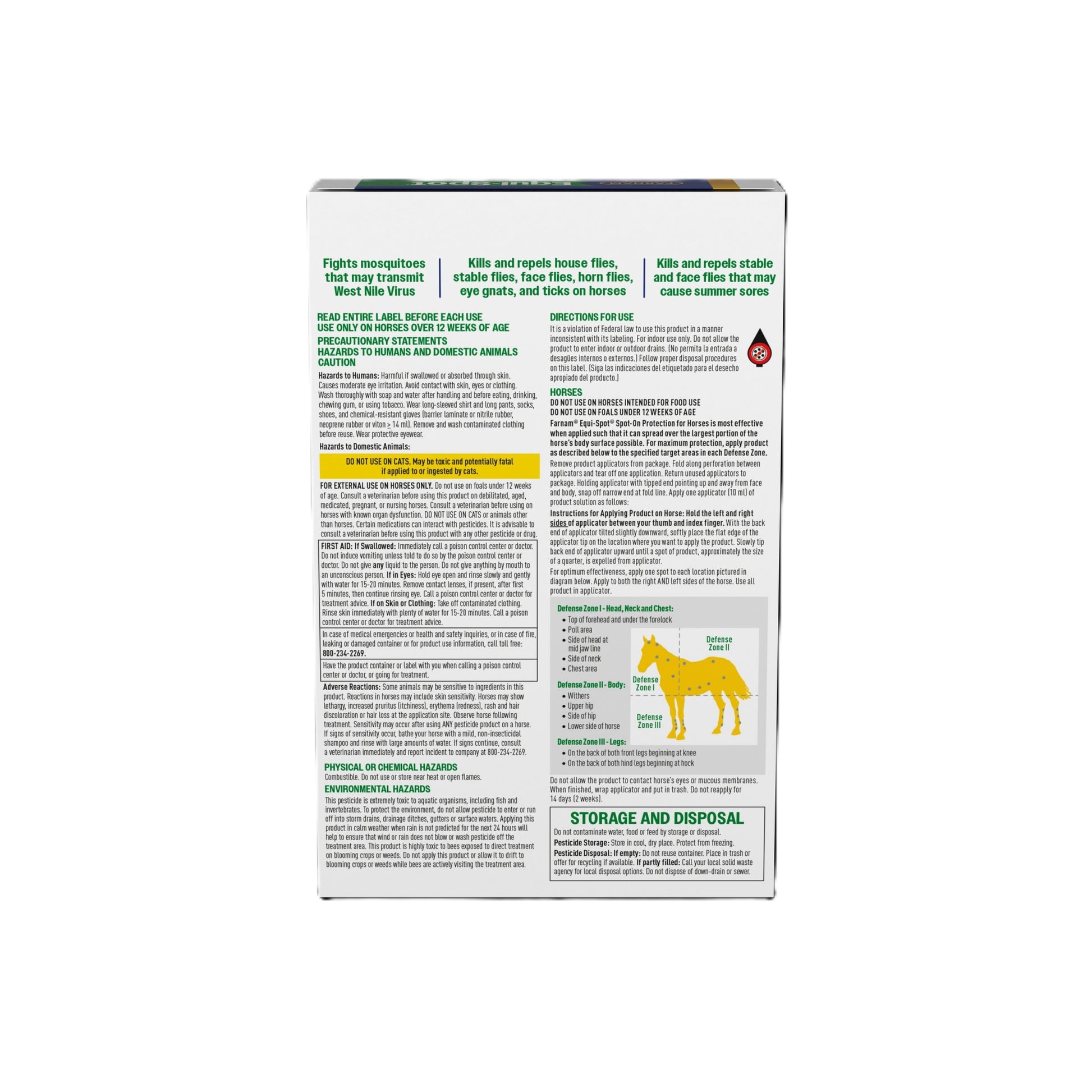 Farnam Equi-Spot Fly Control