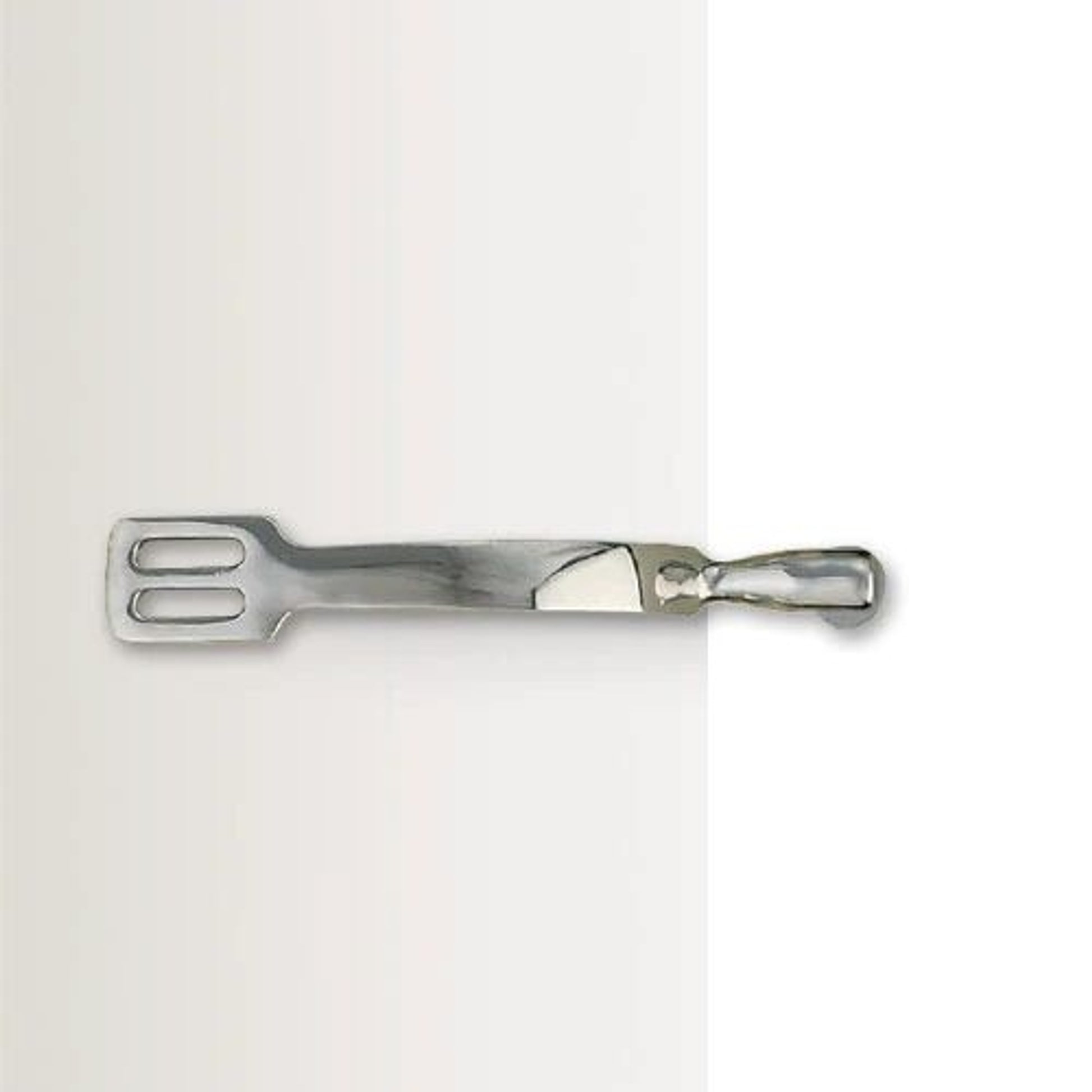 Centaur StainlessSteel Disc Rowel Spur 1-1/4Bk/Wh