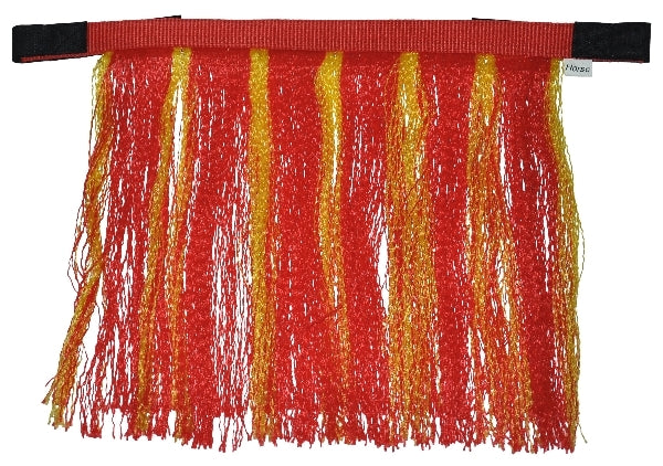 Gatsby Poly Fly Fringes Red/Yellow