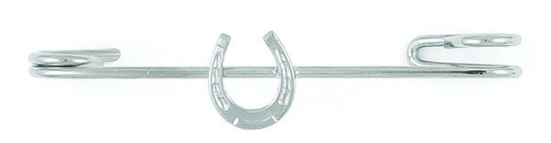 Finishing Touch Horseshoe Stock Pin 3In Slv Finish