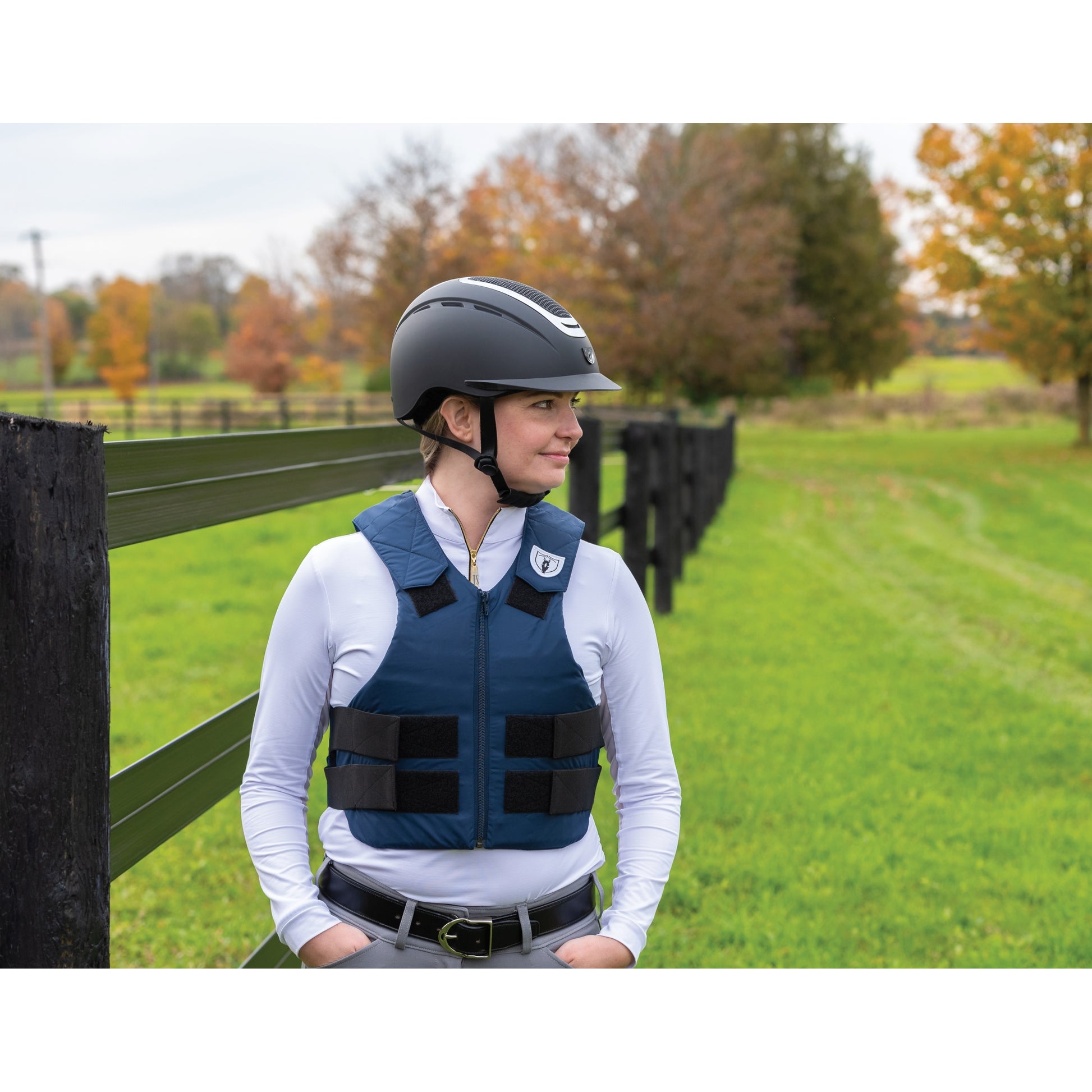 Tipperary Adult Ride-Lite Protective Vest - Taslan Lining