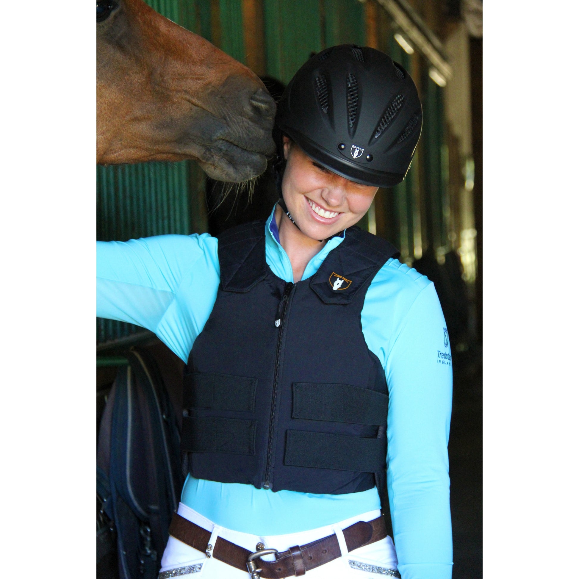 Tipperary Adult Ride-Lite Protective Vest - Taslan Lining