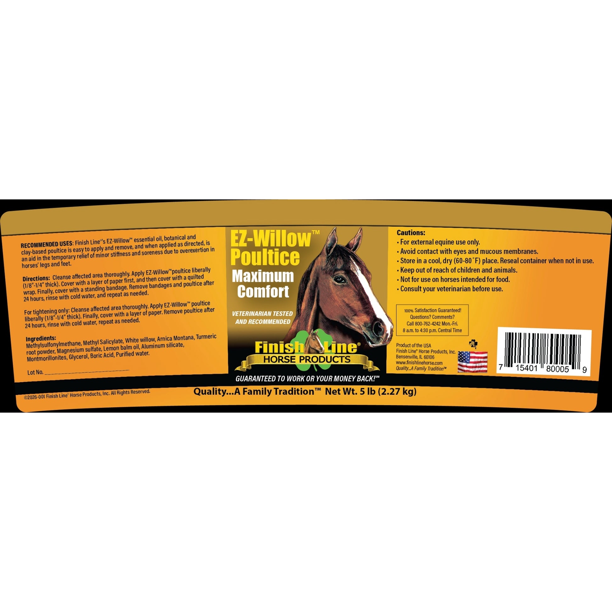Finish Line EZ-Willow Poultice