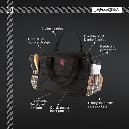 Kensington All Around Zipper Tote Bag
