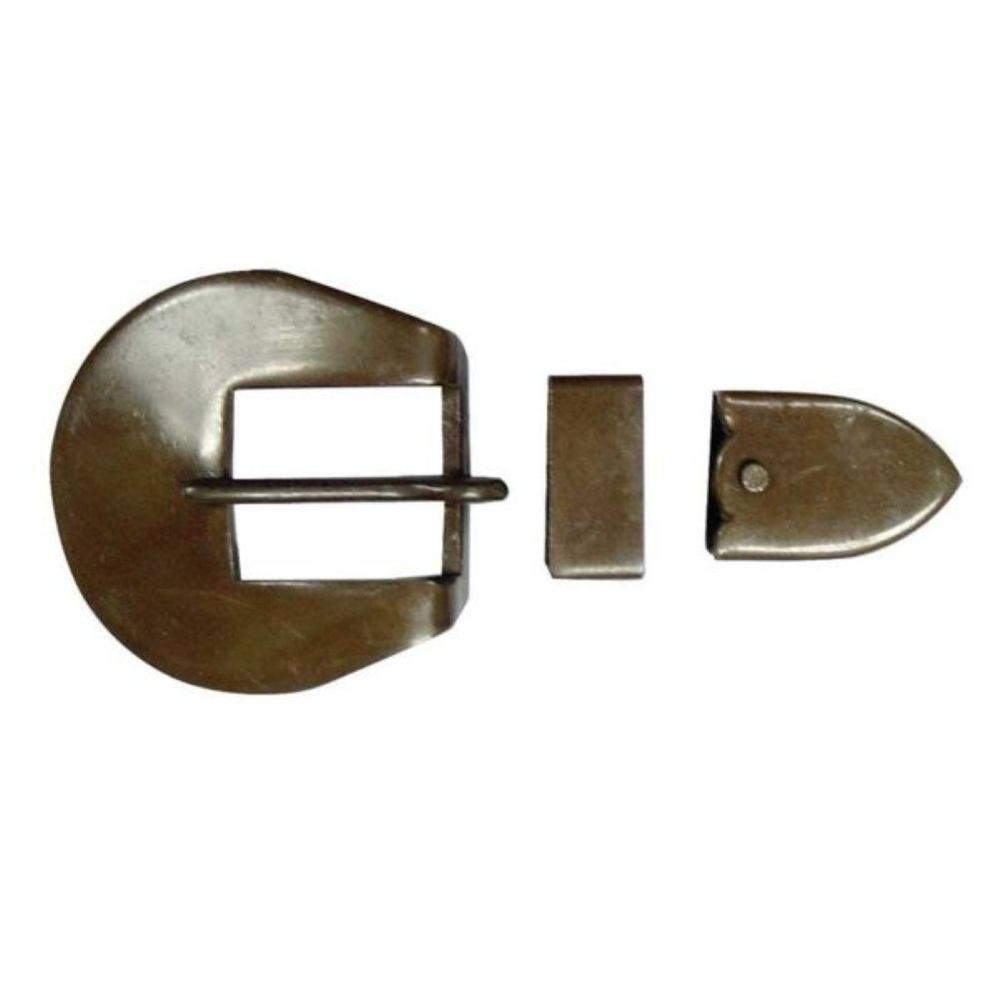Partrade Antique Plain Buckle Set Antique