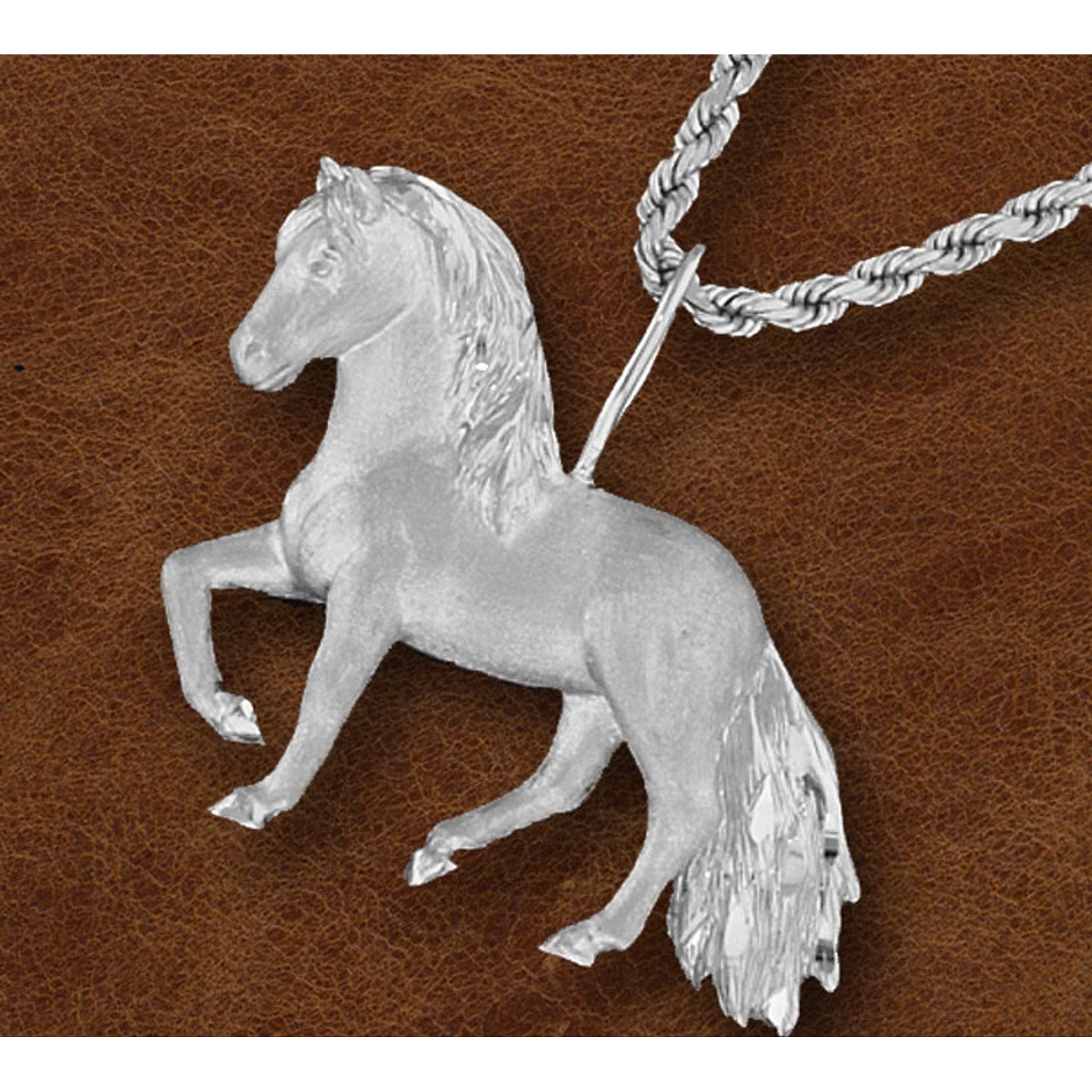 Kelly Herd Silver Paso Fino Pendant