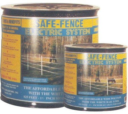Safe Fence 1 1/2in Wide Poly Tape 825 Ft