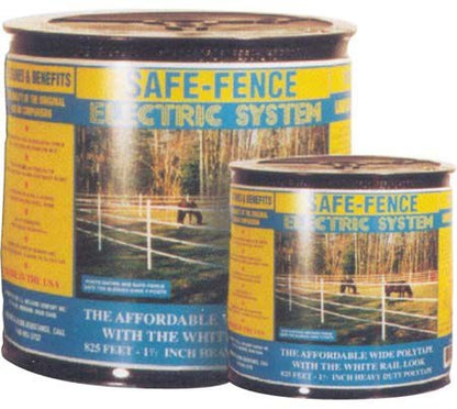 Safe Fence 1 1/2in Wide Poly Tape 825 Ft