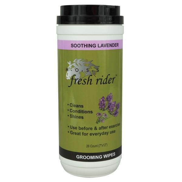 M.O.S.S Fresh Ridertrade Grooming Wipes - 26 Count