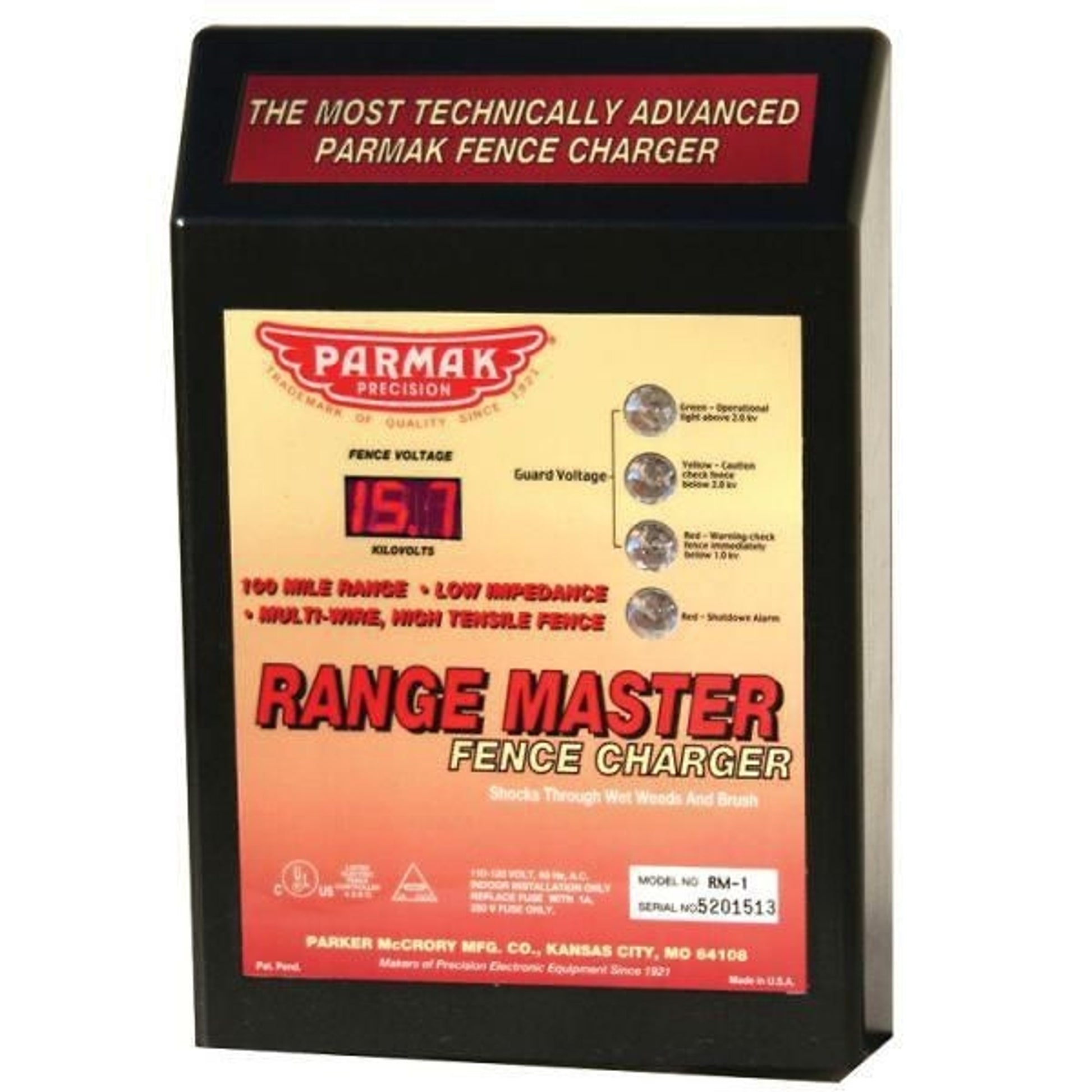 ParmakRange Master Fence Charge