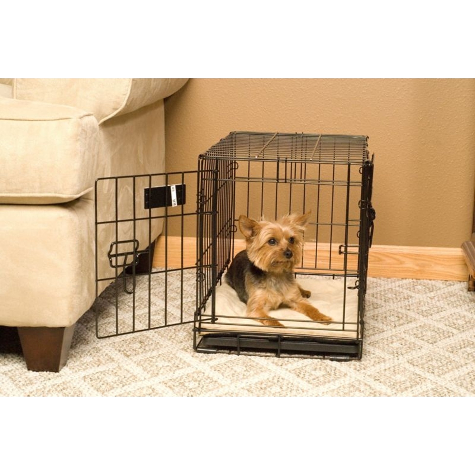 KH Mfg Self-Warming Mocha Dog Crate Pad