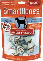 Smartbones Sweet Potato Mini/8 Pk Sweet Potato