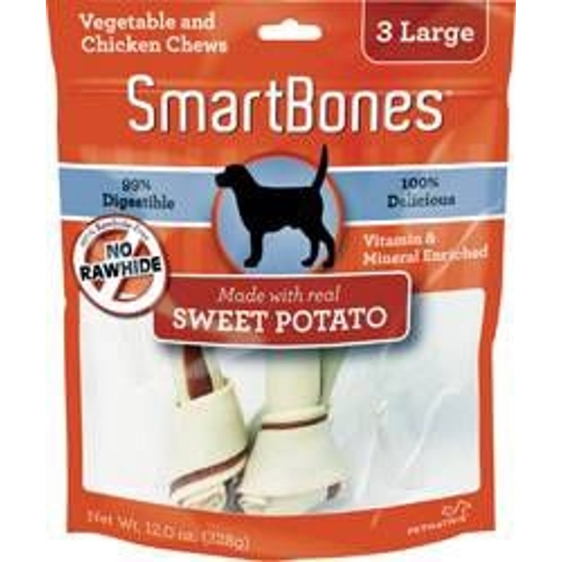 Smartbones Sweet Potato Mini/8 Pk Sweet Potato