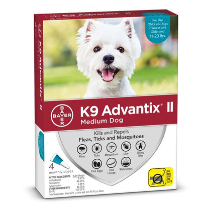 K9 Advantix II for Dogs 4 Month Supply