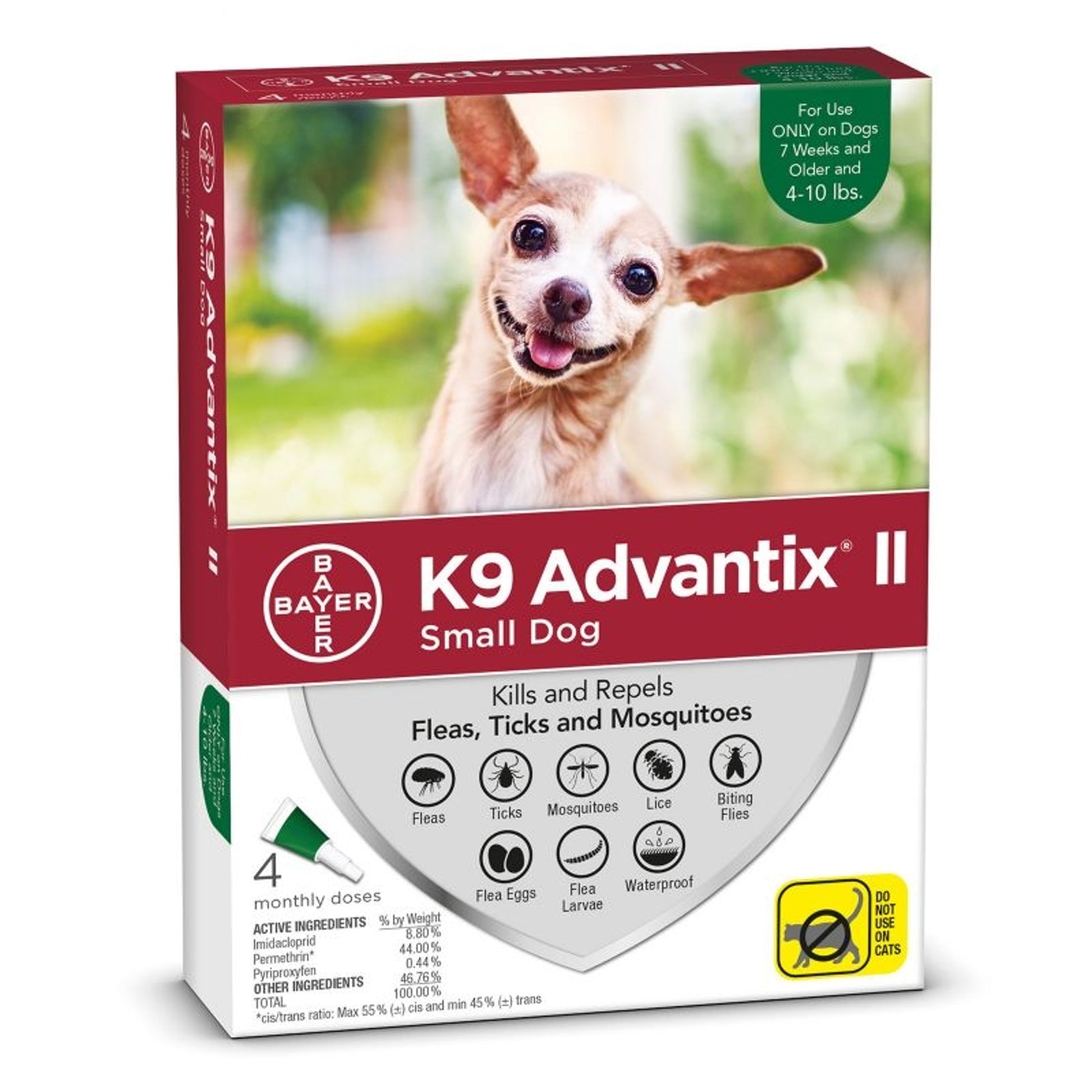 K9 Advantix II for Dogs 4 Month Supply