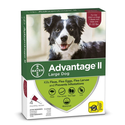 Advantage II for Dogs 4-Month Supply