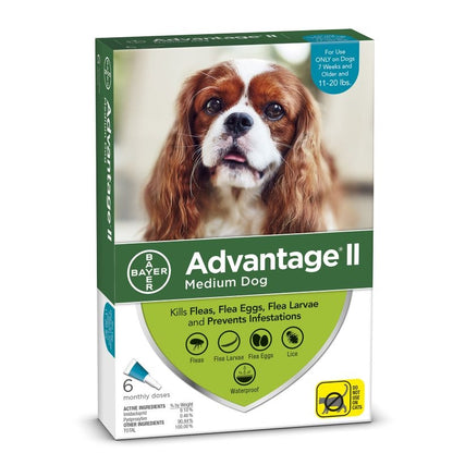 Advantage II for Dogs 4-Month Supply