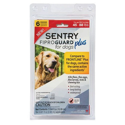 FiproGuard Plus for Dogs 6 Month Supply