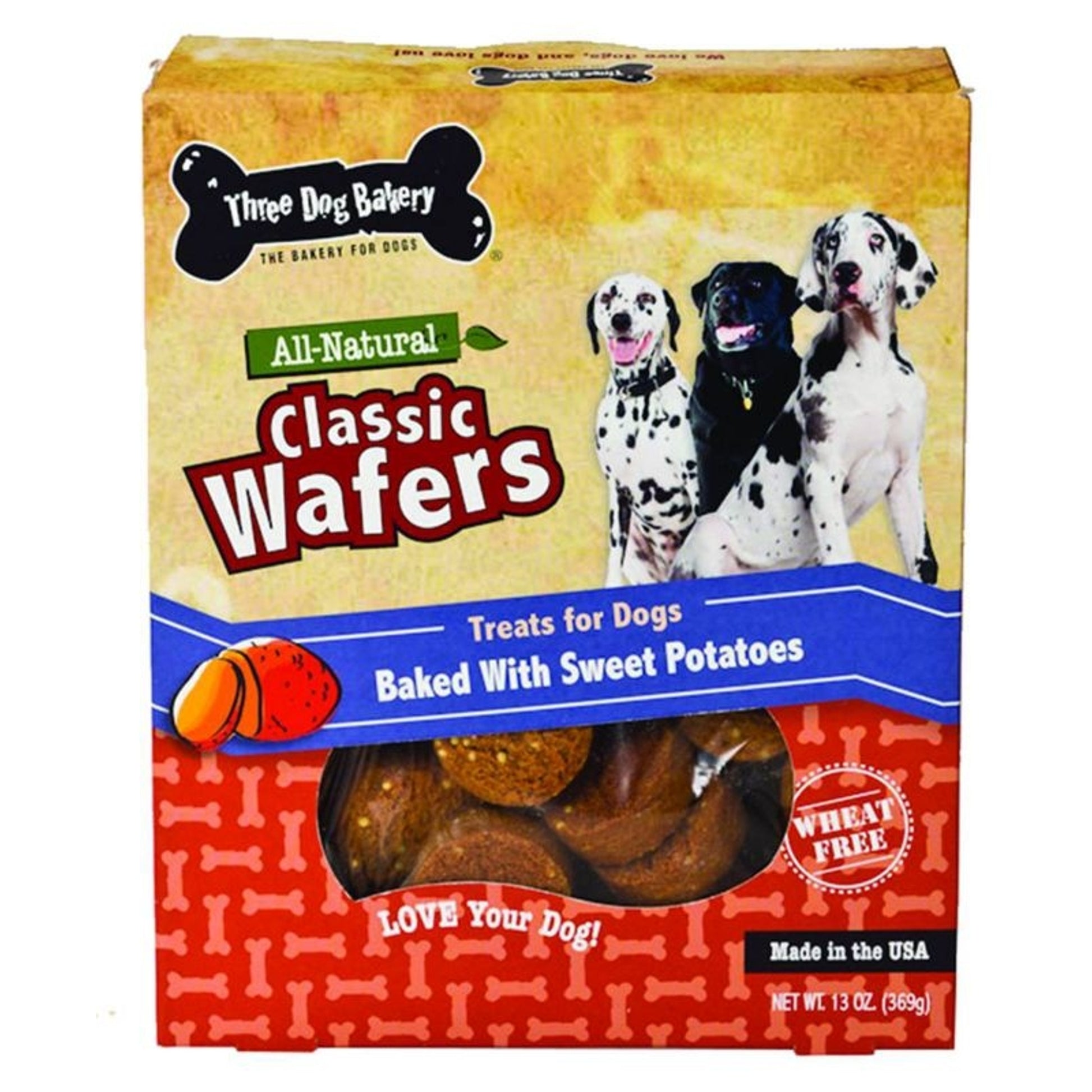 Three Dog Bakery Wafer Dog Treat