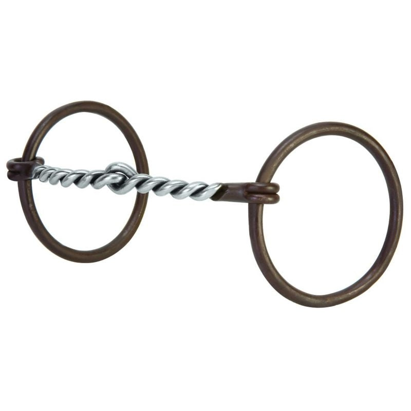 Weaver AT Twisted Wire Loose Ring Snaffle Bit