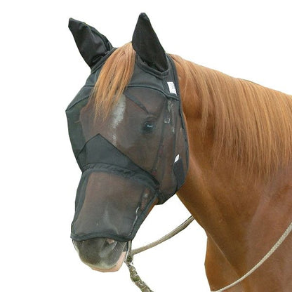 Cashel Quiet Ride Extended Nose Fly Mask with Ears