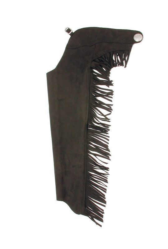 Tough1 Luxury Synthetic Suede Western Show Chap
