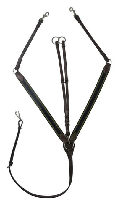Henri de Rivel Pro Elastic Breastplate Martingale