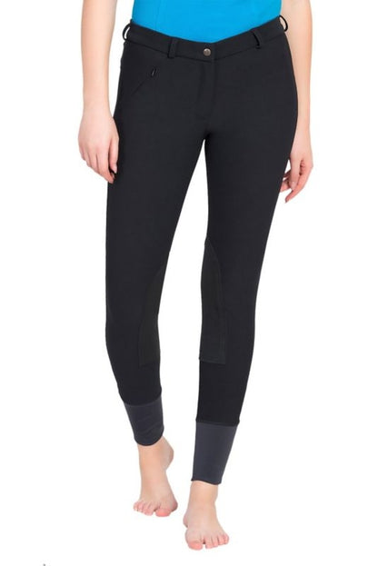 TuffRider Ladies Ribb KP Breeches 24 Gray