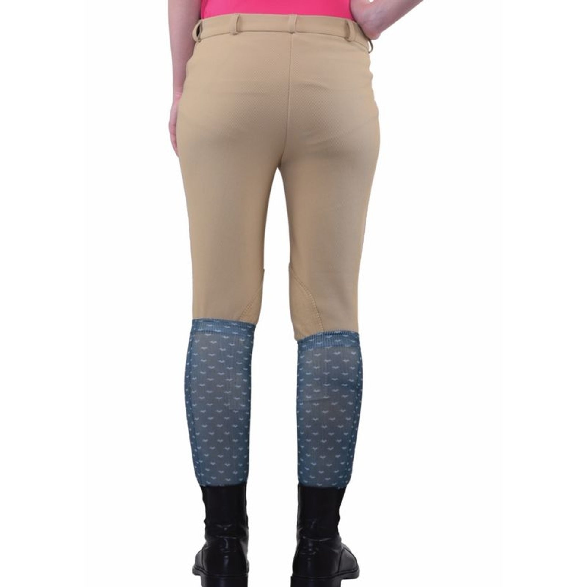 TuffRider Ladies Ribb KP Breeches 24 Gray