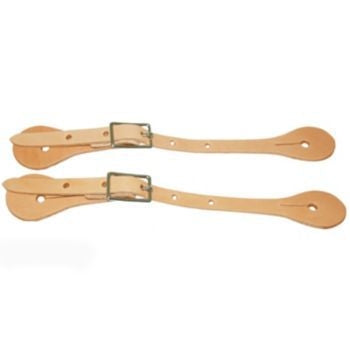 Western Youth Latigo Straight Spur Straps