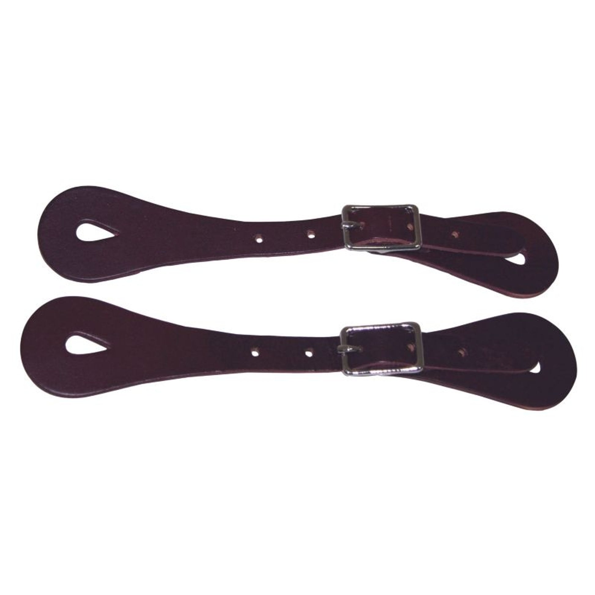 Western Latigo Leather Straight Spur Straps