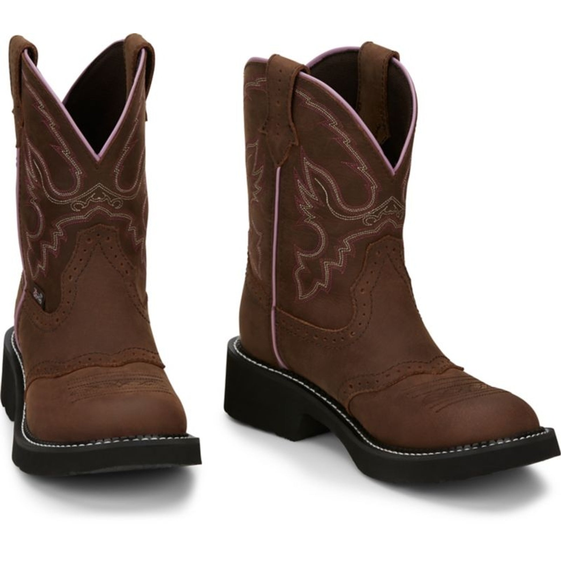 Justin Ladies Gypsy Gemma 8in Round Toe Boots