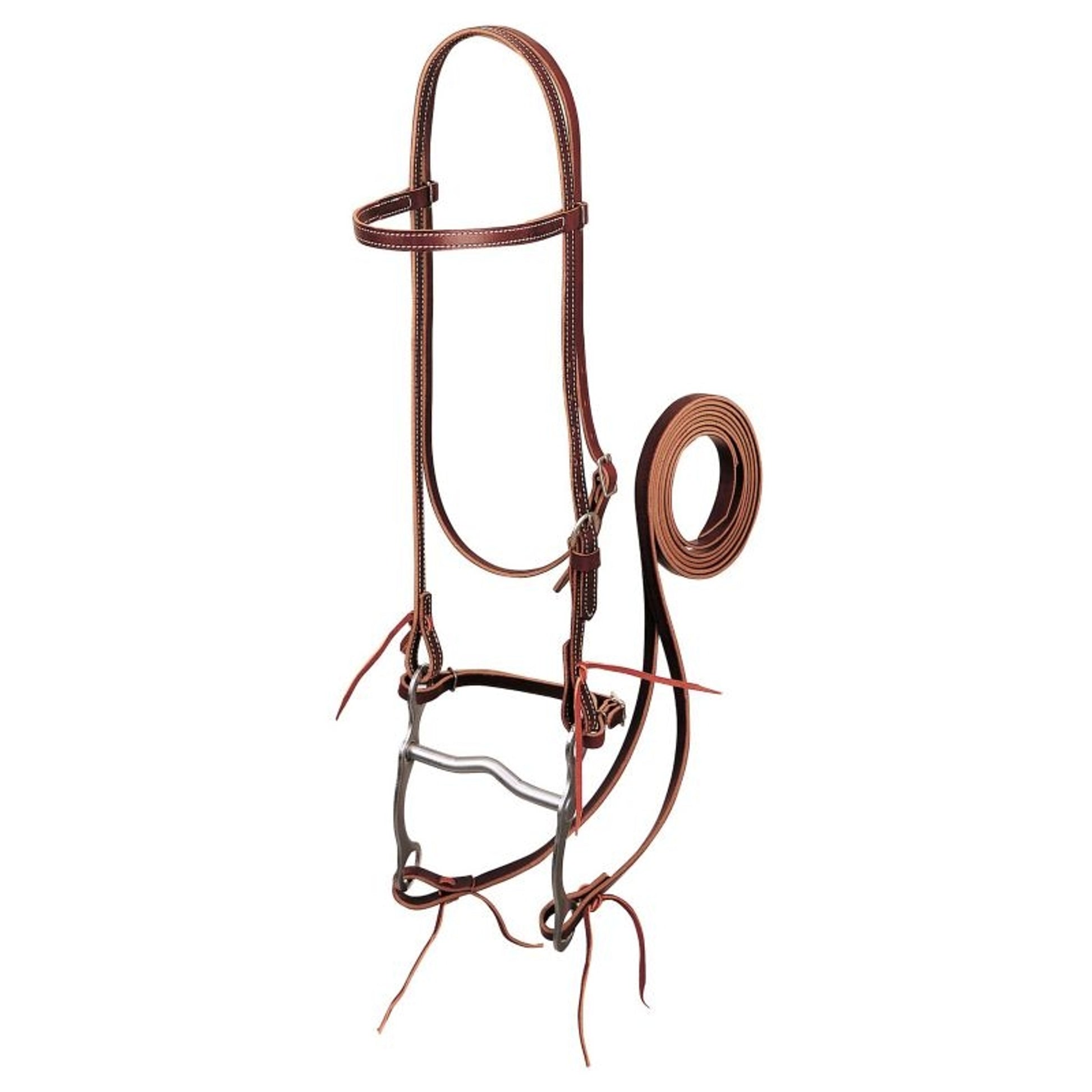 Weaver Latigo Leather Pony Headstall Set