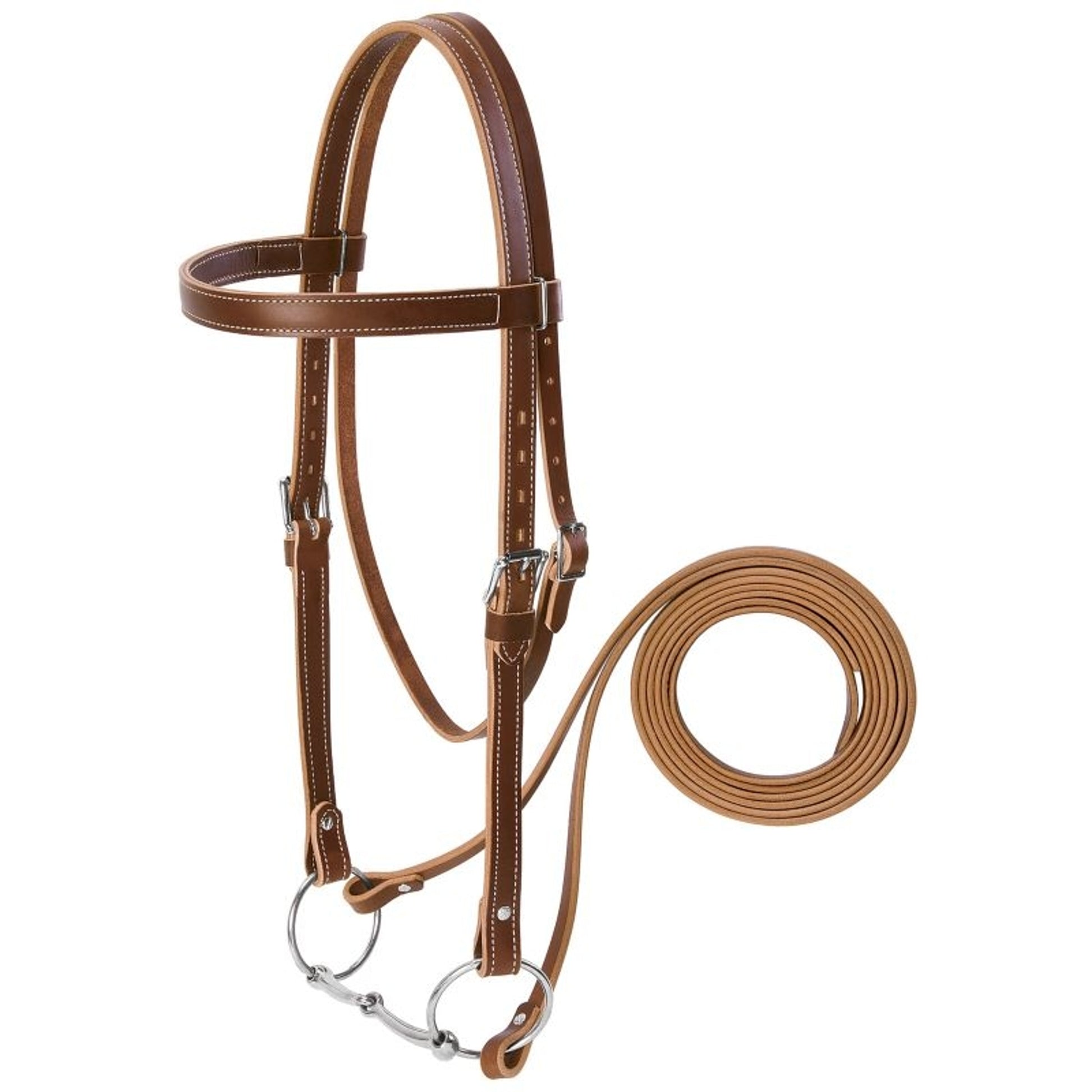 Weaver Leather Draft Horse Headstall Set