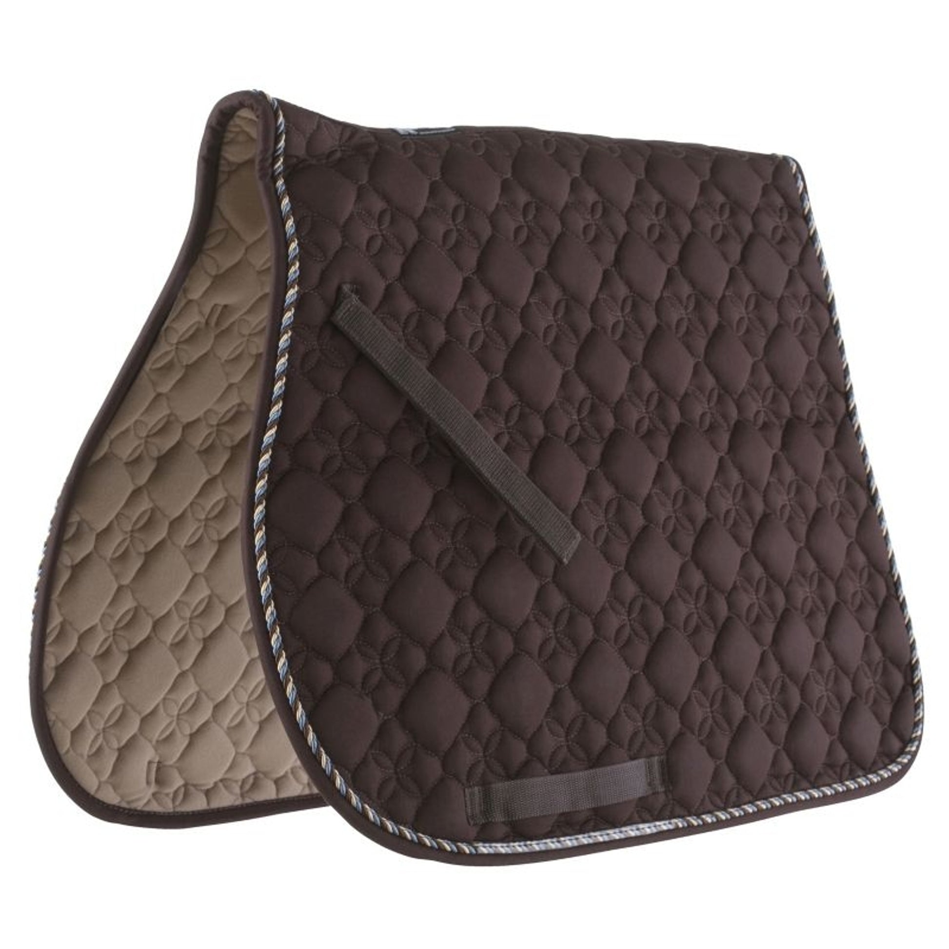 Roma Ecole Flower Diamond All-Purpose Saddle Pad