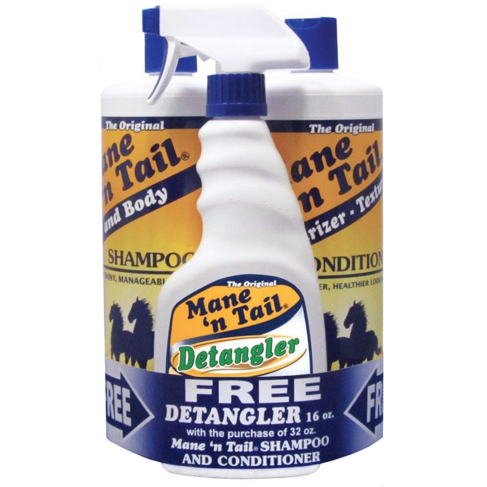 Mane n Tail Shampoo/Conditioner with Free Detangler