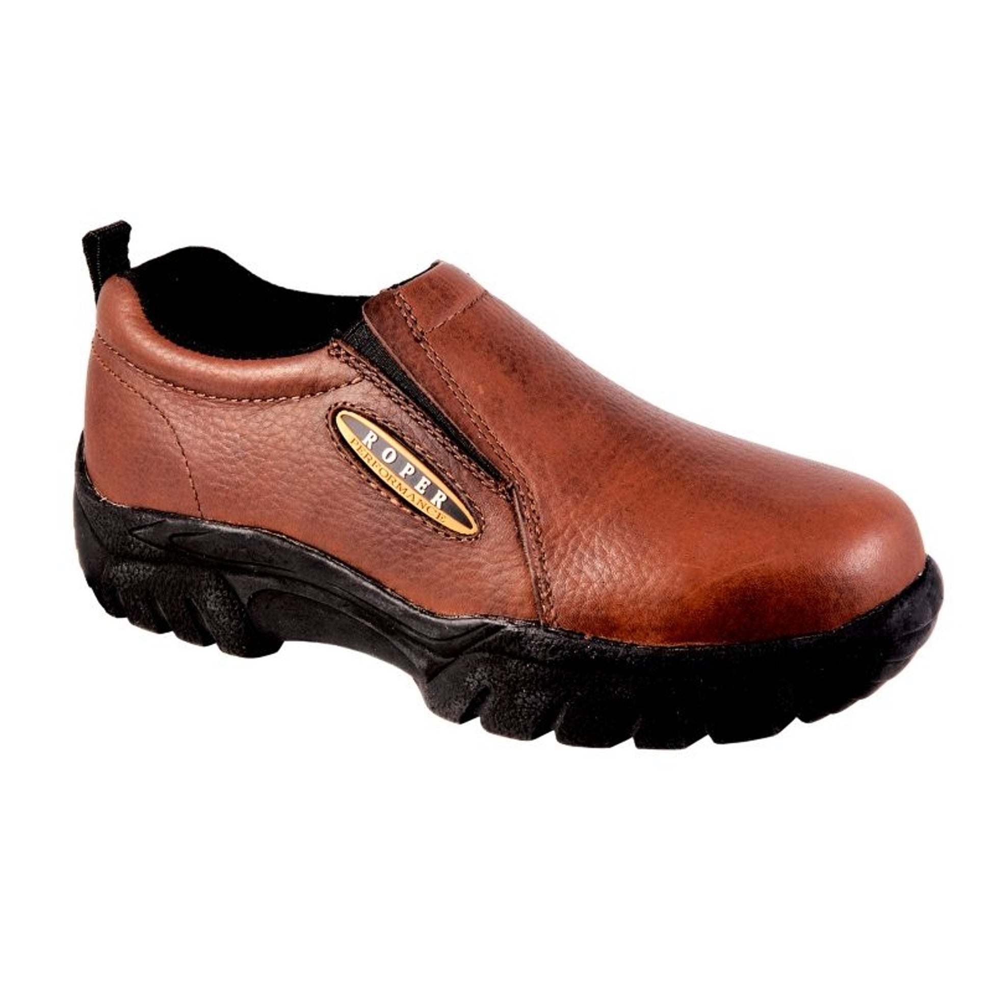 Roper Mens Oiled Leather Performance Slip On