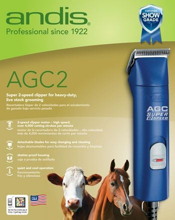 Andis AGC Super Two Speed Clipper with 10 Blade